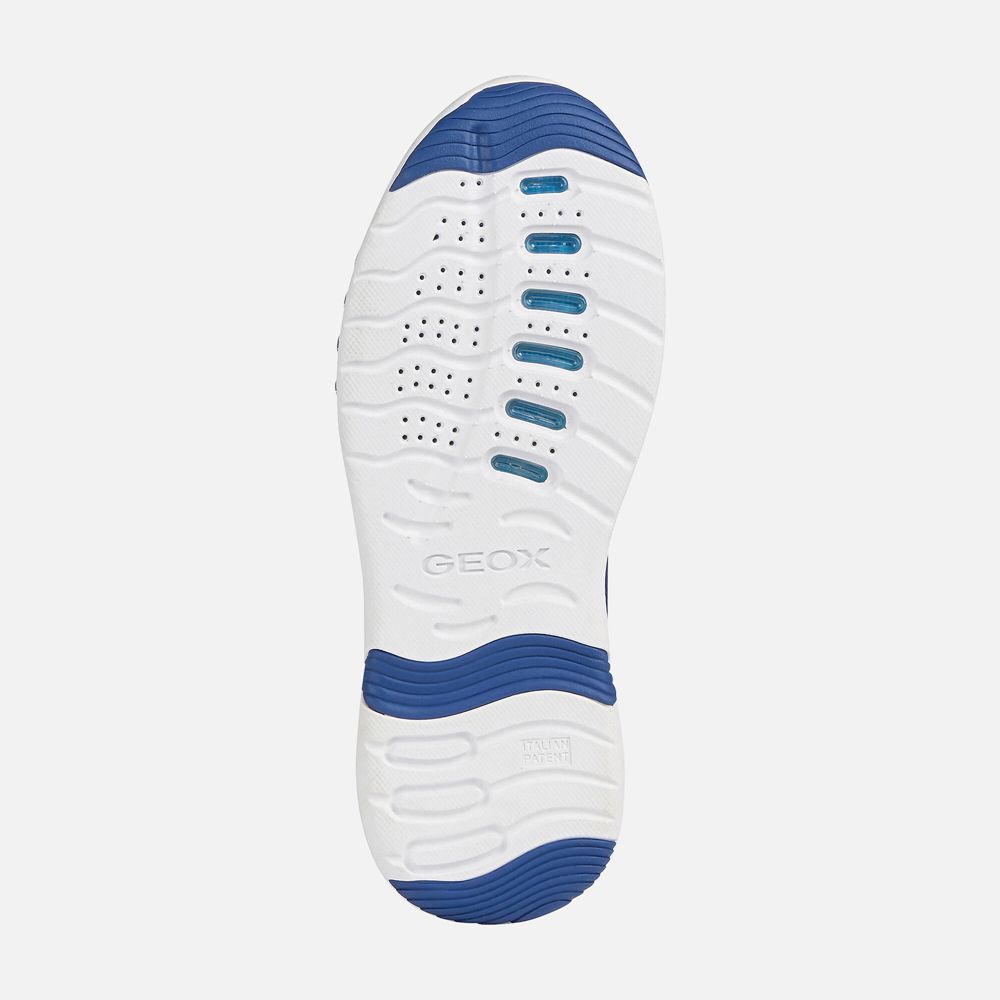 Basket Geox Levita - Bleu - Homme 695470-VJS